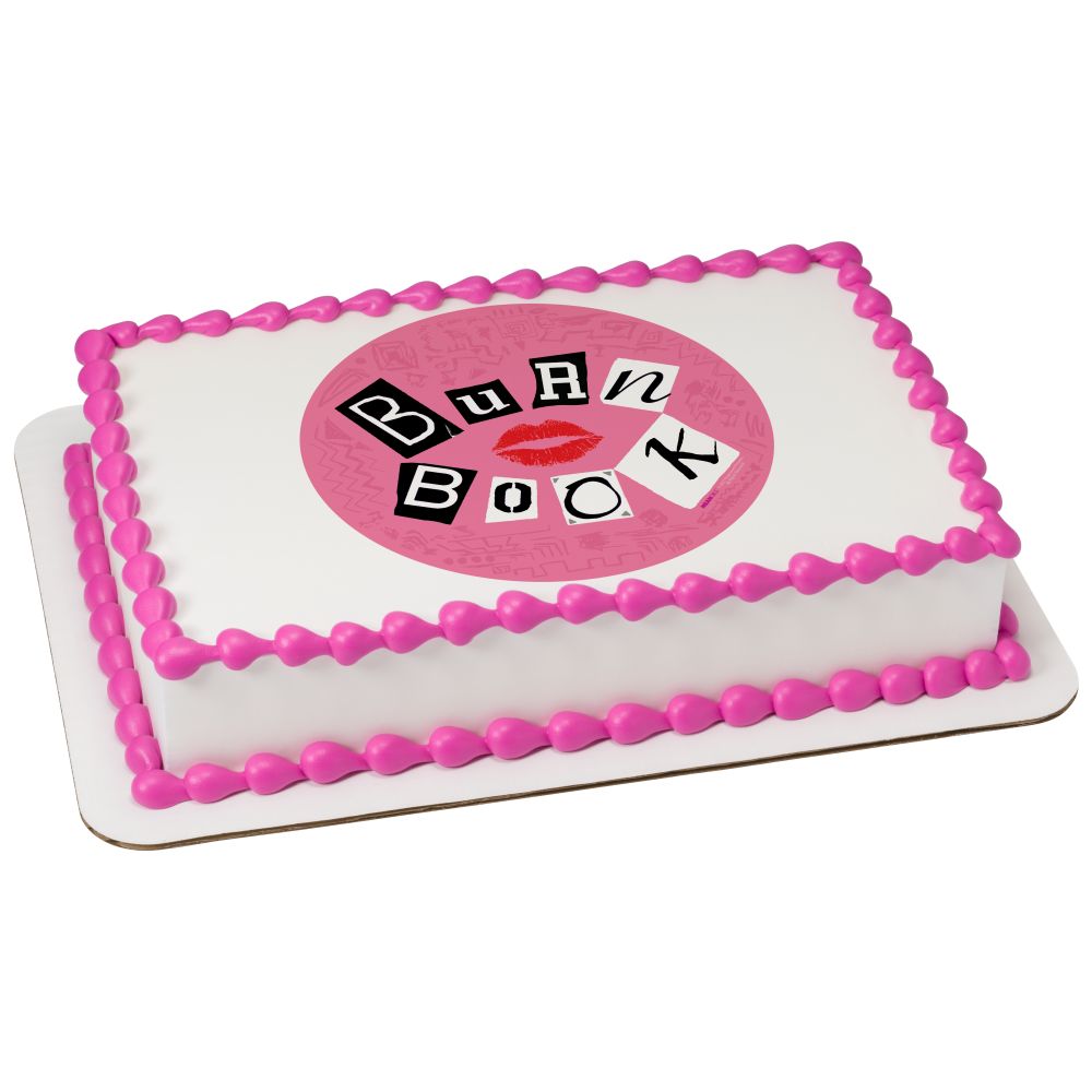 Image Cake Mean Girls Burn Book