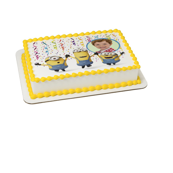 Minions Party! PhotoCake® Edible Image® Frame