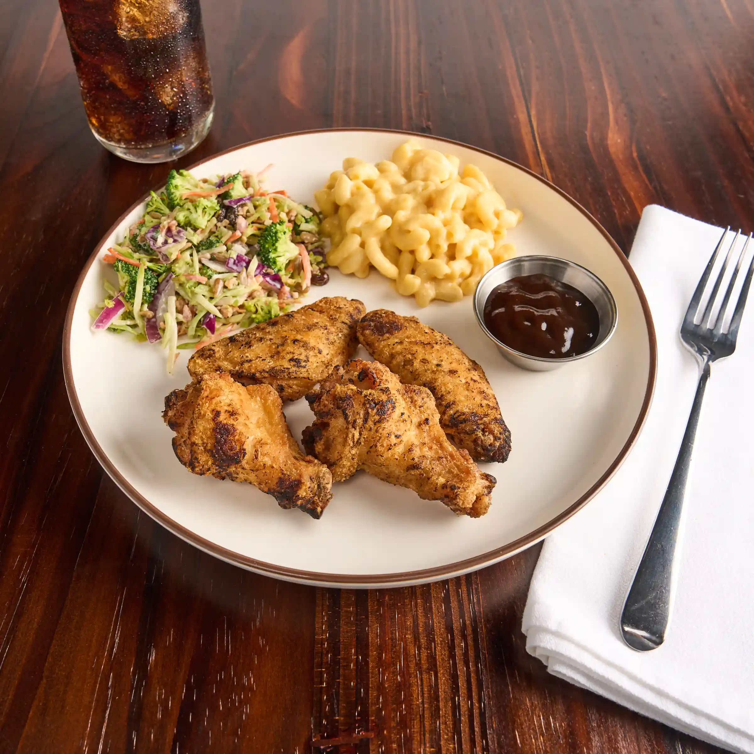 Tyson® Fully Cooked Unbreaded Flame Grilled Bone-In Chicken Wing Sections, Jumbo_image_1