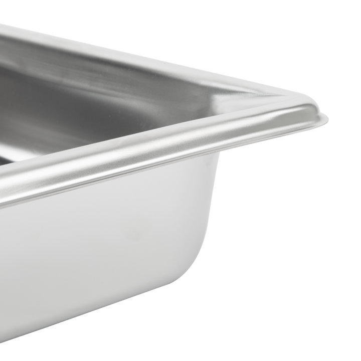 Full-size 2 ½-inch-deep Super Pan V® stainless steel steam table pan