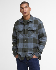 Bertow Relaxed Long-Sleeved Shirt Forest