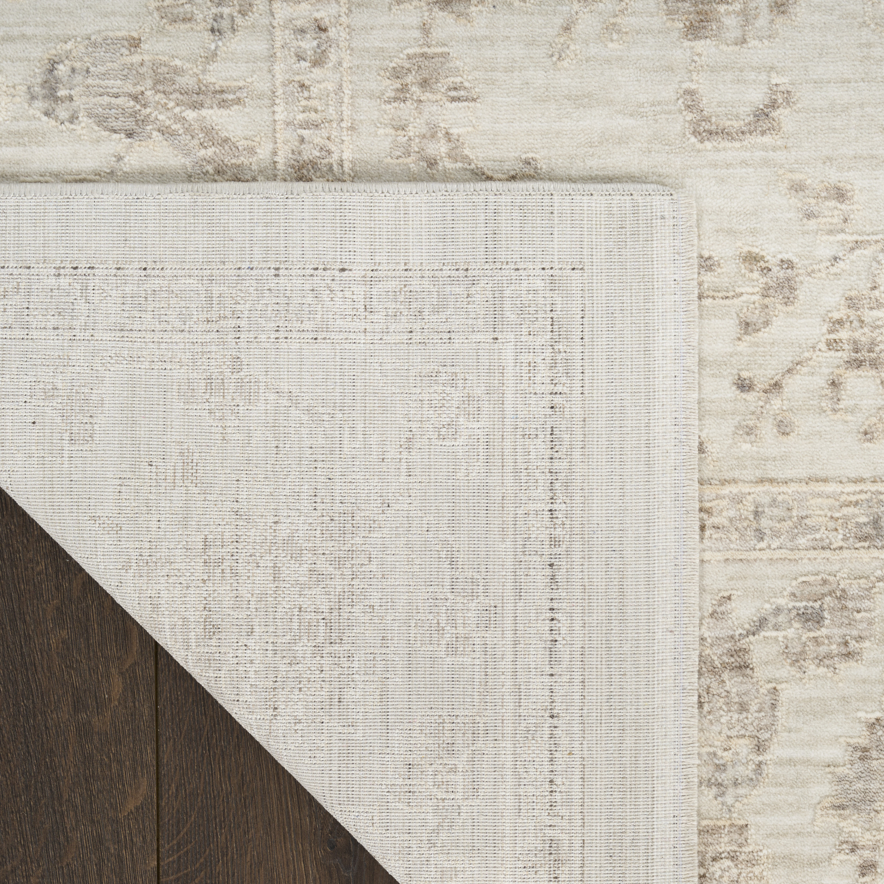 Nourison Shadows 5'3" x 7'3" Ivory Vintage Indoor Rug