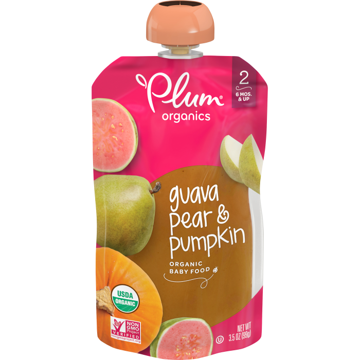 Guava, Pear & Pumpkin Baby Food