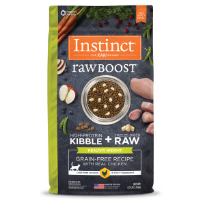 Raw Boost Healthy Weight Chicken Dry Cat Food