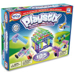 Popular Playthings Playstix&reg; Set, Translucent, 105 Pieces PPY90015