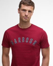 Boughs Graphic T-Shirt Biking Red