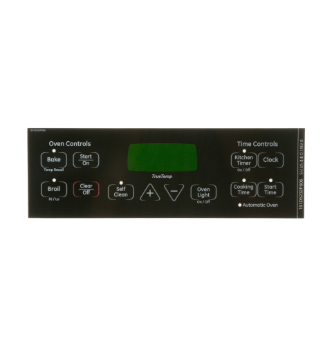 Range Faceplate Graphics  Black