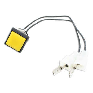 Yellow Button Apem Irc3F452 + Faston