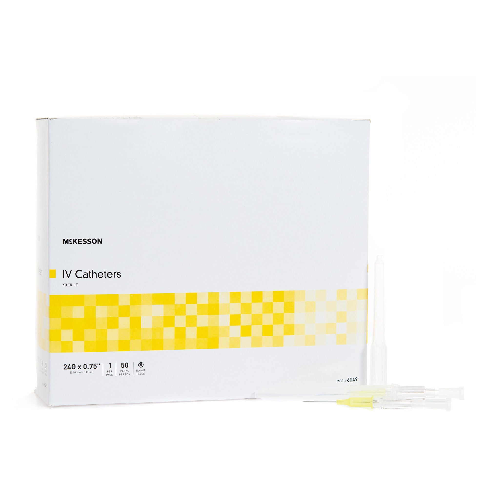 McKesson Select® Peripheral IV Catheter, 24G x 0.75 in.