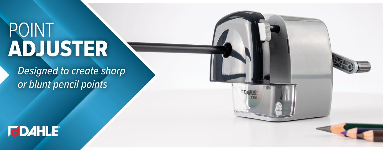 Designed to create sharp or blunt pencil points.