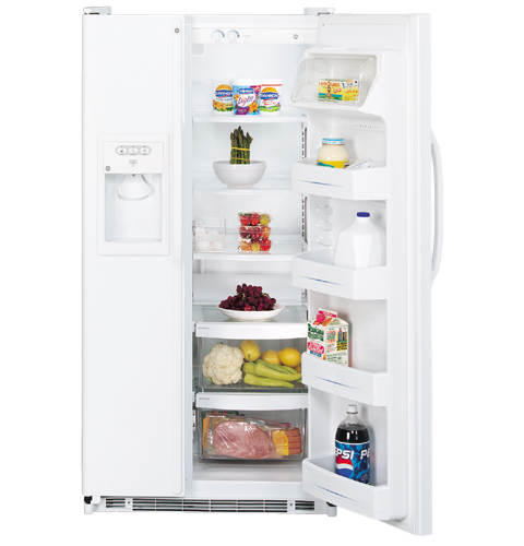 GE® 24.9 Cu. Ft. Side-By-Side Refrigerator with Dispenser
