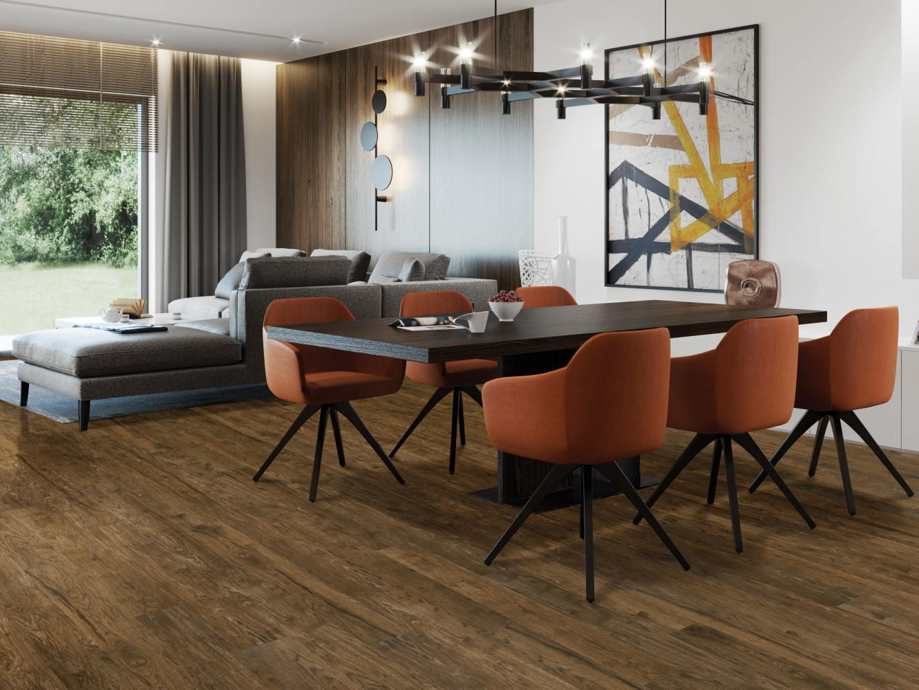 Access Point LVT Hickory Caramel