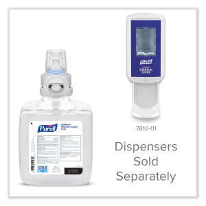Gojo, PURELL Healthcare Waterless Surgical Scrub Hand Sanitizer Gel, PURELL® CS8 Dispenser 1200 mL Cartridge