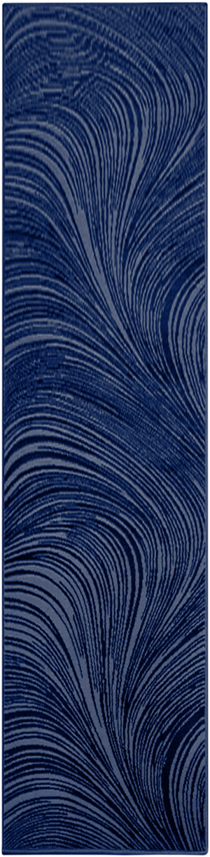 DKNY Central Park West 2' x 6' Navy Modern Indoor Rug
