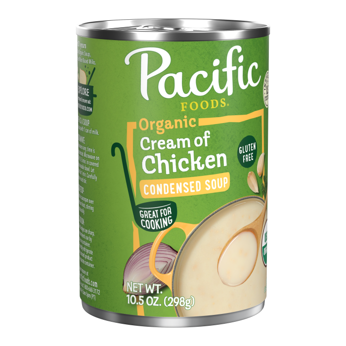 Organic Cream of Chicken Condensed Soup Pacific Foods