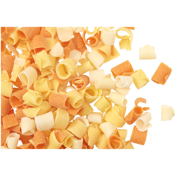 Candy Corn Blossom Curls Made Simply™ Chocolate