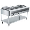 120-volt 1920-watt four-well Servewell® stainless steel hot-food table