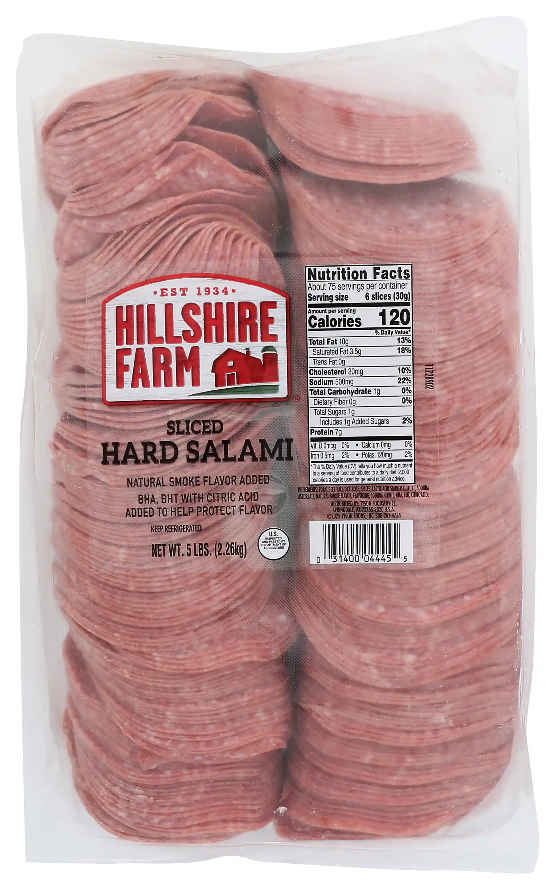 Hillshire Farm® Sliced Hard Salami_image_21