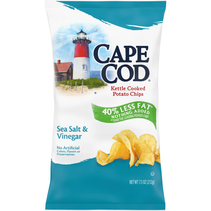 Less Fat Sea Salt & Vinegar