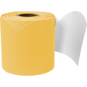 Rolled Scalloped Bulletin Board Border, Goldenrod, 65 Feet