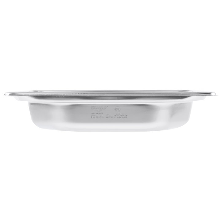 Half-size 2 ½-inch-deep Super Pan® stainless steel Super Shapes hexagon wild pan
