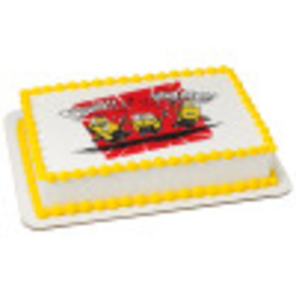 Image Cake Minions 2™ Thuuud!! Whaaap!!!