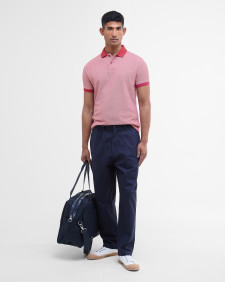 Essential Sports Mix Short-Sleeved Polo Shirt Raspberry