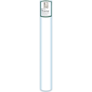 400 Series Drawing Paper Roll, Recycled, Medium Finish, Bright White, 42 inchx10 yards