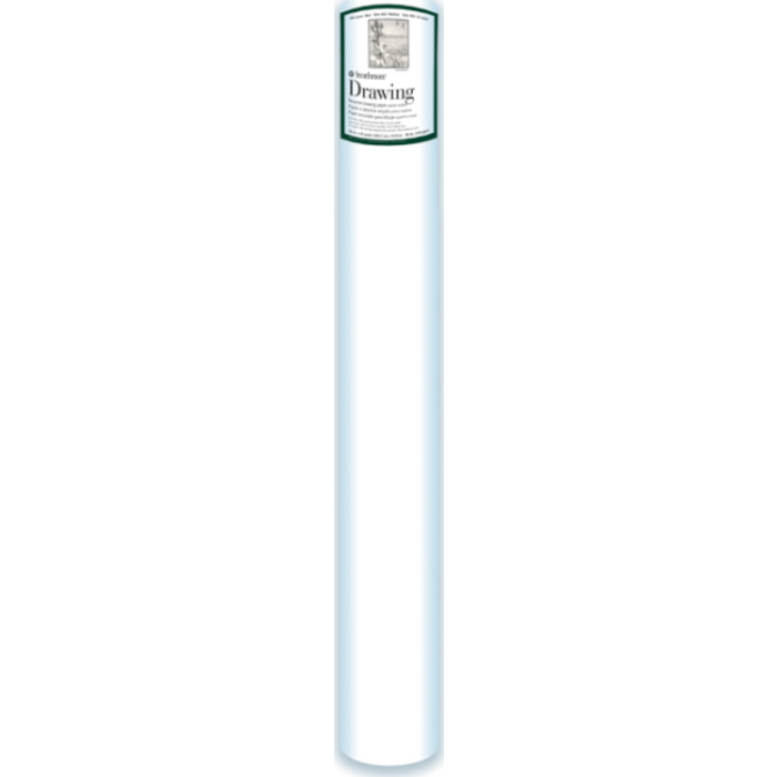 400 Series Drawing Paper Roll, Recycled, Medium Finish, Bright White, 42 inchx10 yards