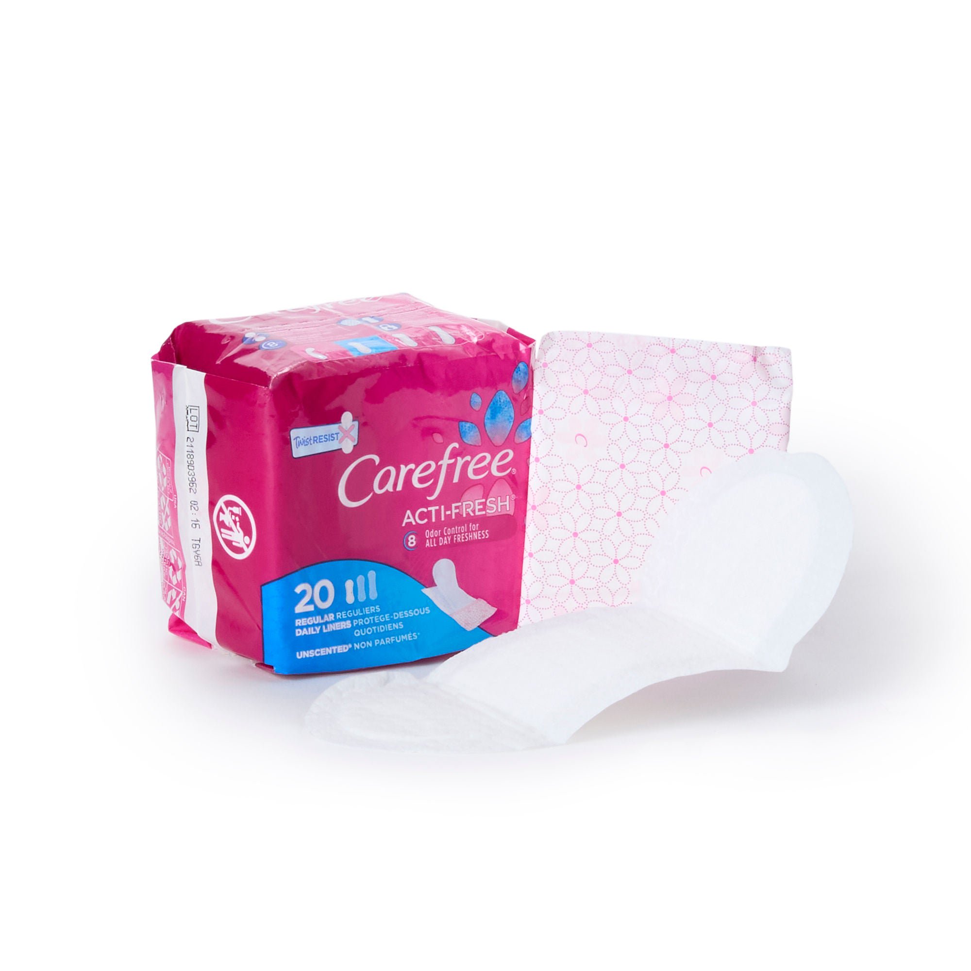 Carefree Acti-Fresh Liners, Regular