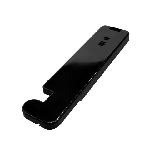 Top Hinge Cover - Black Left