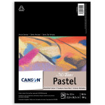 Canson Artist Series Mi-Teintes Pastel Pad Assorted Colors Foldover Binding 24 Sheet 9x12  inch 1 Count