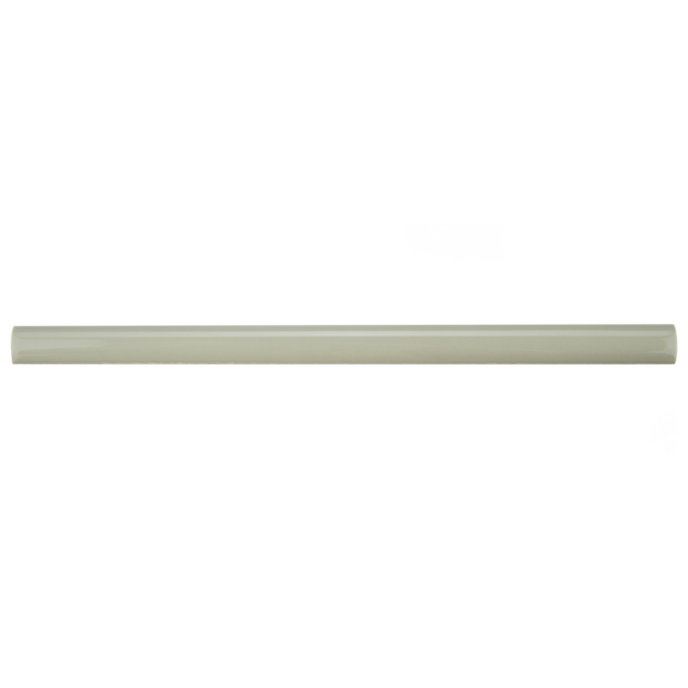 Chester Demi-Bullnose Sage 1/2 in. x 12 in. Ceramic Wall Trim