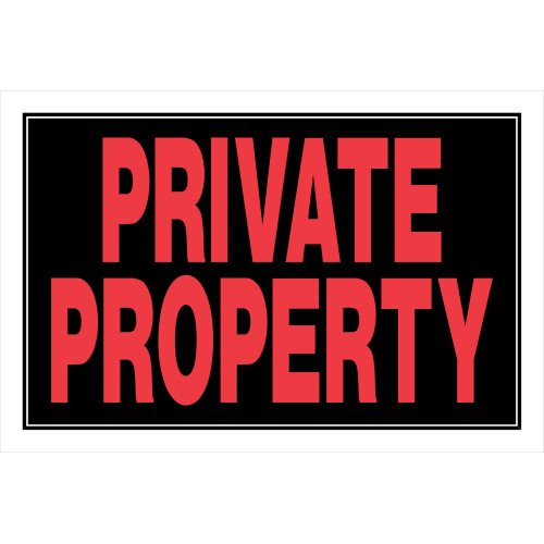 Private Property Sign (8