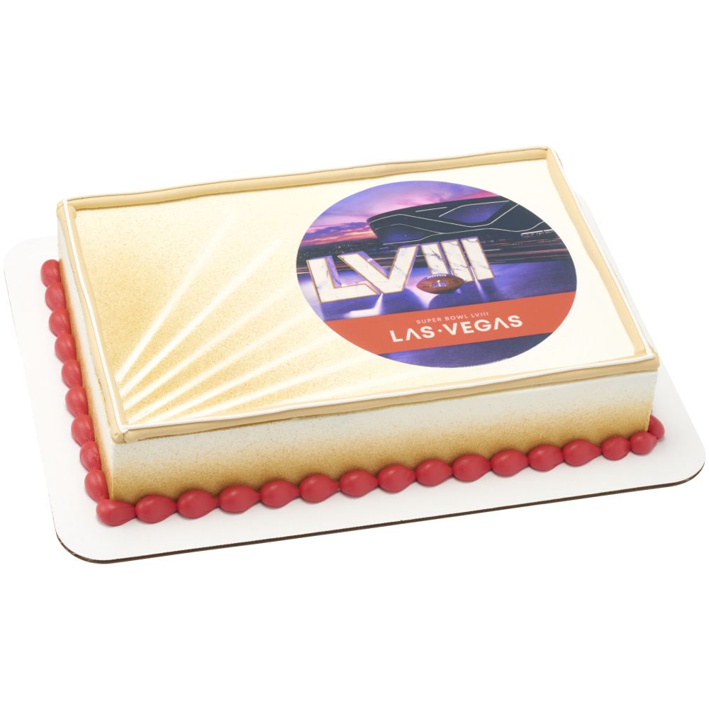 Image Cake NFL Super Bowl LVIII Las Vegas