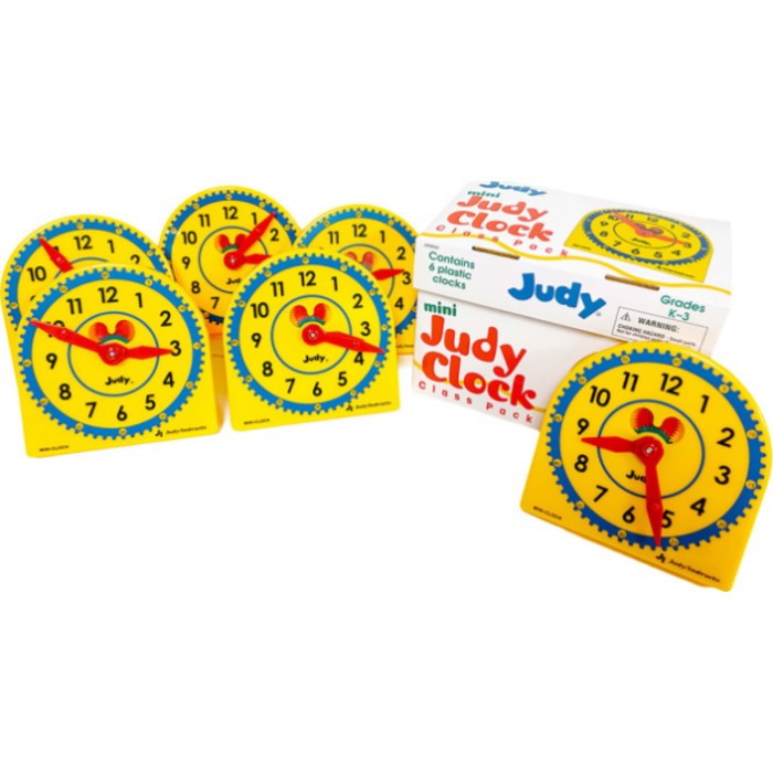 Judy Clock Class Pack, 6 Clocks