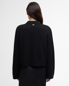 Alma Knitted Jacket Black Sand