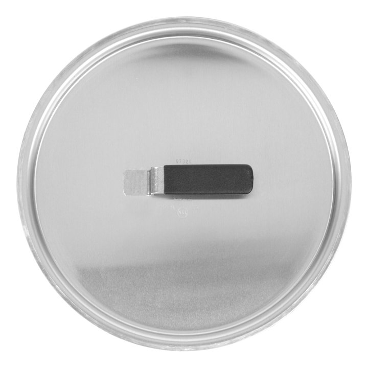 12 ⅜-inch Wear-Ever® flat aluminum cover with dipped handle