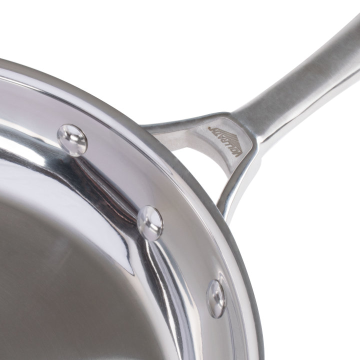 11-inch Intrigue® stainless steel fry pan with natural finish