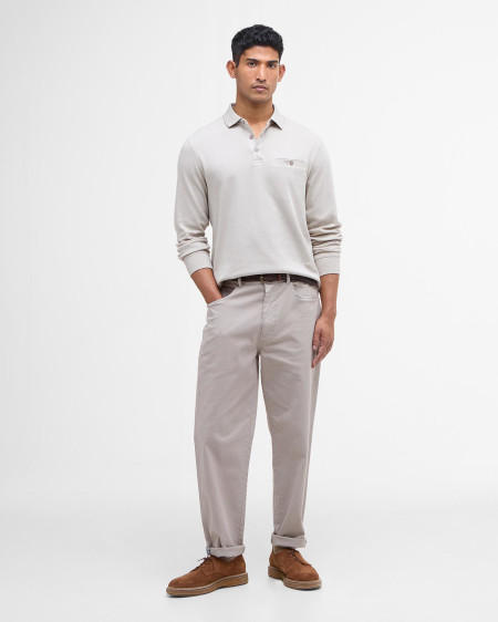 Farmwell Tailored Long-Sleeved Polo Shirt