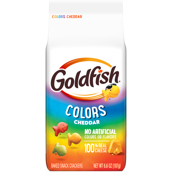 Colors Cheddar Baked Snack Crackers