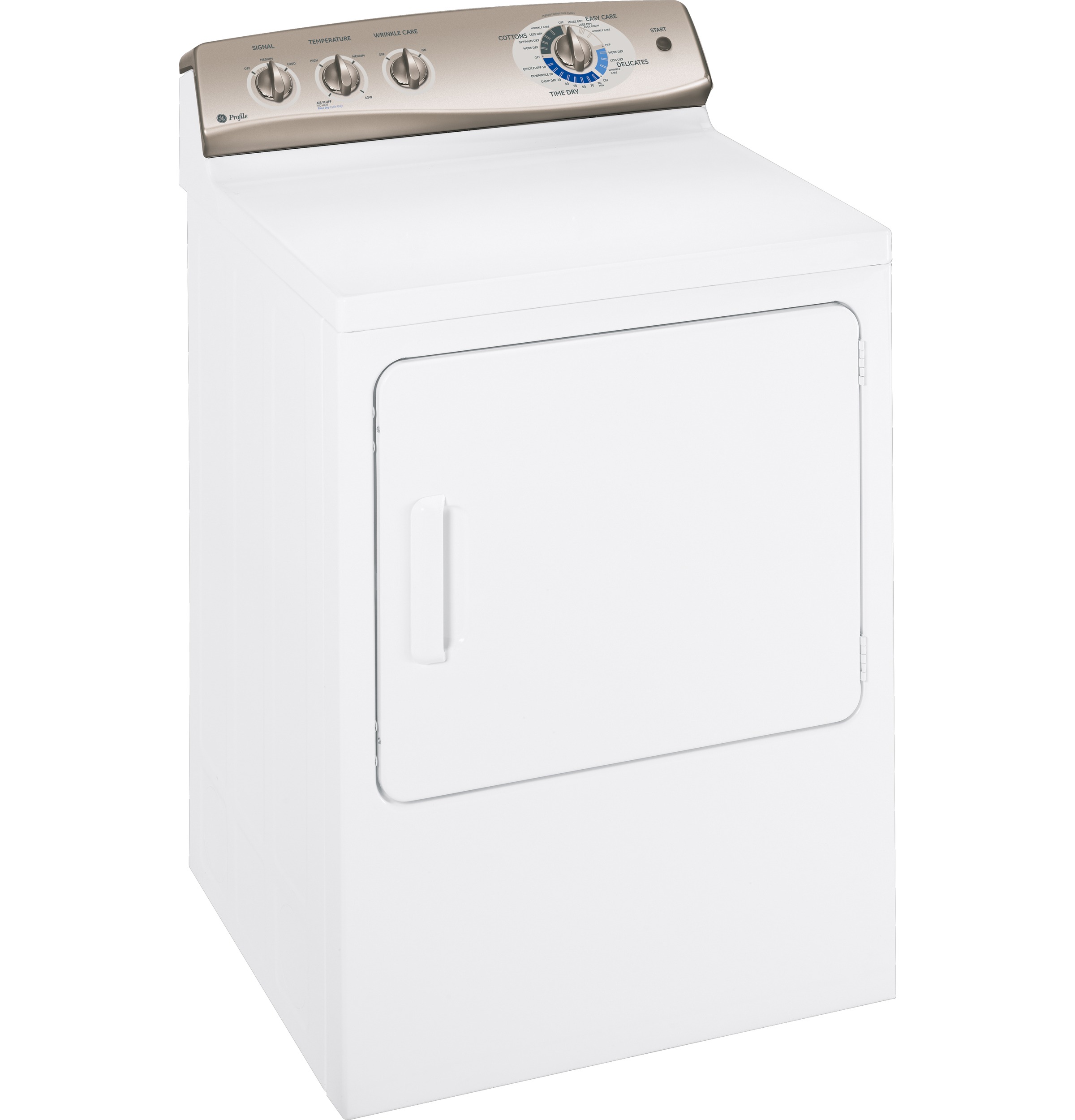 GE Profile™ 7.0 cu. ft. stainless steel capacity gas dryer with Sensor Dry™