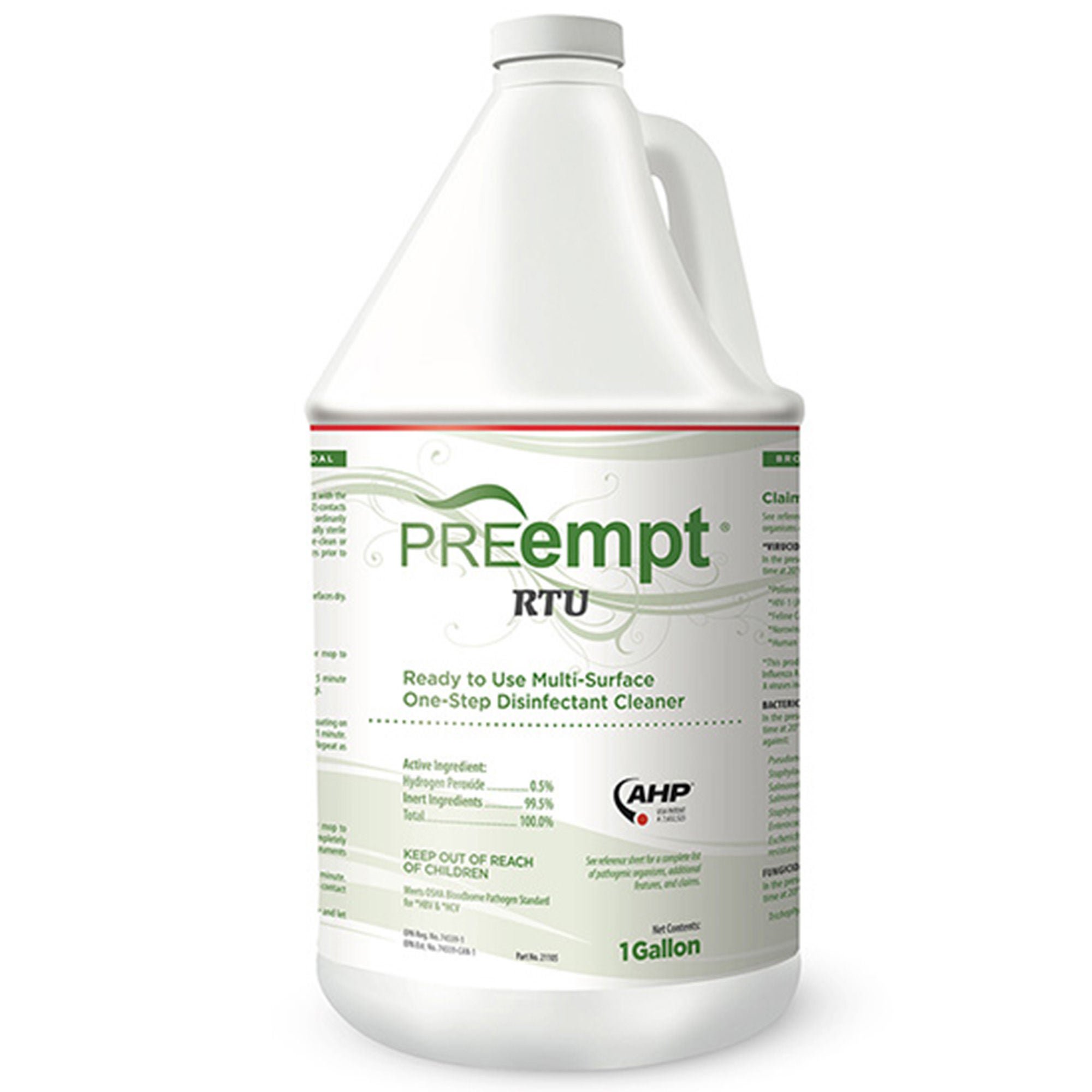 PREempt® RTU Surface Disinfectant Cleaner, 1 gal. Jug