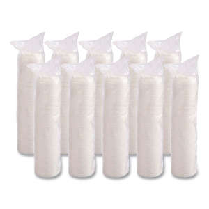 Dart, Cappuccino Dome Sipper Lids, Fits 12 Oz, White