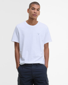 Tartan Sports T-Shirt Classic White