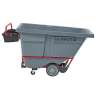 Rubbermaid Commercial, BRUTE Heavy Duty Plus, Tilt Truck, 13.5 cu ft, Gray