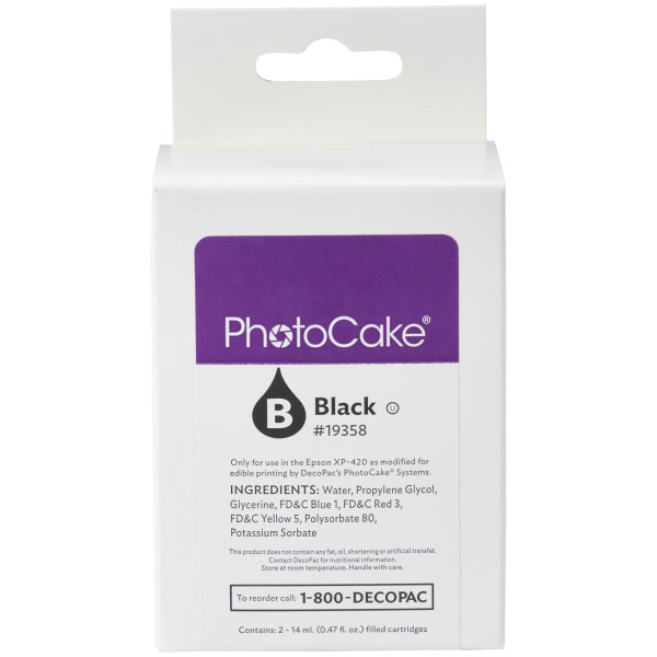 XP420 Black Cartridge PhotoCake® Ink