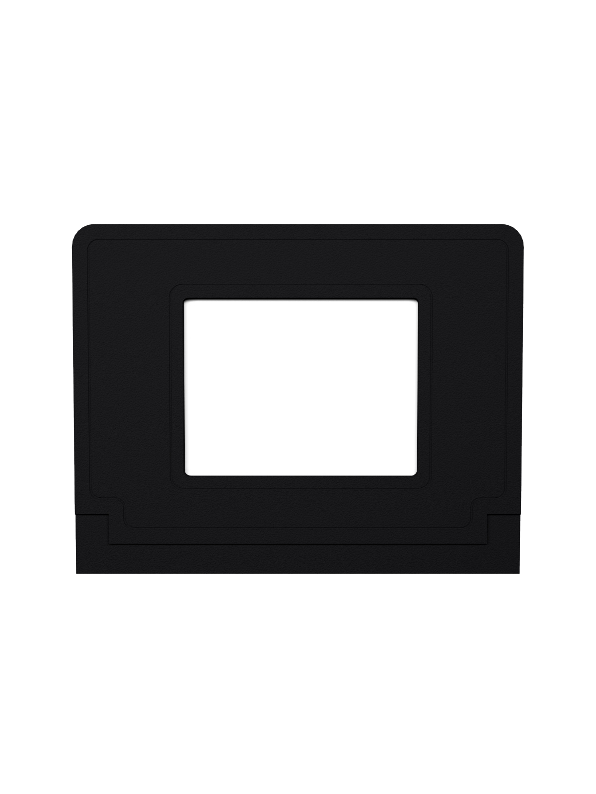 VISION – Single – Sign Frame – Black