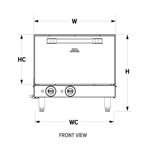 Engineering front view