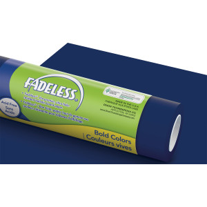 Bulletin Board Art Paper, Royal Blue, 48" x 50', 1 Roll